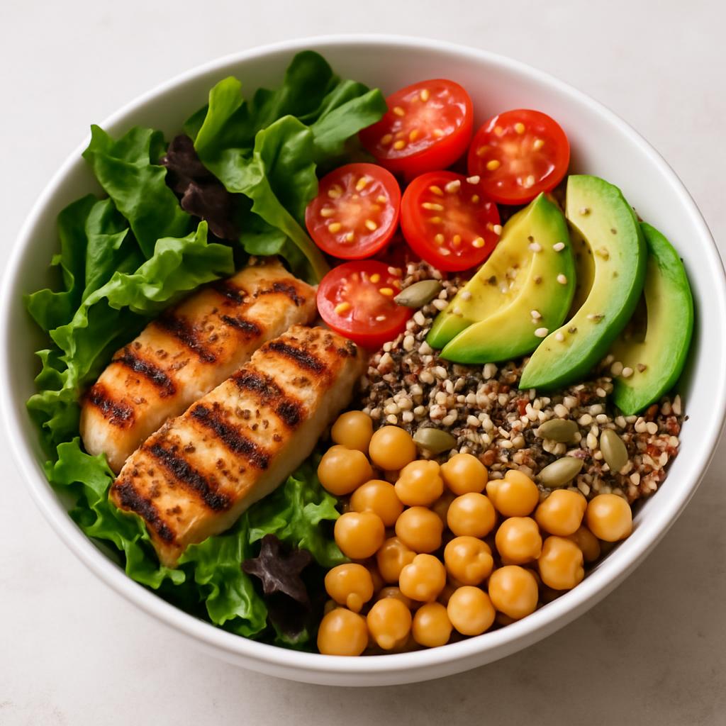 Salada Fitness com Frango